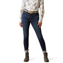 Womens High Rise Bridle Skinny Jeans