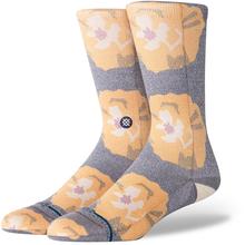Yellow Brick Crew Socks Blue L by Stance