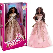 Barbie The Movie Collectible Doll, President Barbie In Pink And Gold Dress