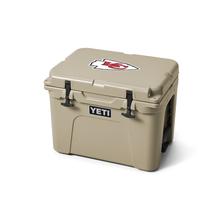 Kansas City Chiefs Tundra 35 Hard Cooler - Tan