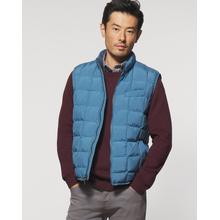 Mens Enfield Zip Front Quilted Puffer Vest