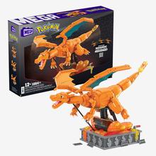 Mega Pokemon Charizard Building Kit With Motion (1664 Pieces) For Collectors by Mattel