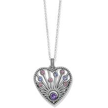 Halo Radiance Heart Necklace by Brighton