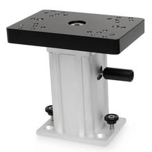 Swivel-Base Pedestal Mount, Aluminum, 6"