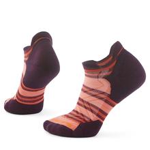 Women's Run Targeted Cushion Stripe Low Ankle Socks by Smartwool in Edgerton MN