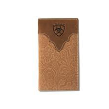 Men's Tooled Leather Rodeo Wallet by Ariat