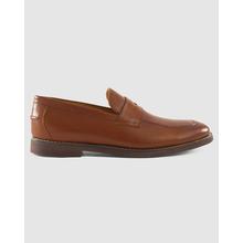 Mens J-Flex Leather Penny Loafer by Johnnie-O in Addison TX