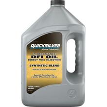 Quicksilver DFI 2-Stroke Marine Outboard Engine Oil, 1 Gallon by Mercury Marine