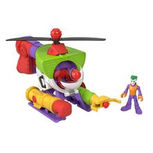 Imaginext DC Super Friends The Joker Robo Copter Toy Robot Figure & Helicopter, 3-Pieces