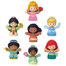 Fisher-Price Little People Disney Princess Toys, 7-Figure Pack For Toddlers And Preschool Kids by Mattel