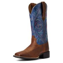 Women's Round Up Wide Square Toe StretchFit Western Boot by Ariat