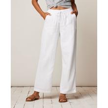 Women's Cleo Linen Blend Drawstring Pant by Johnnie-O