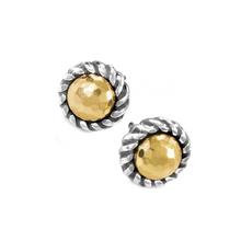 Gold Magic Mini Post Earrings by Brighton