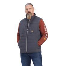 Men's Rebar Valiant Stretch Canvas Water Resistant Insulated Vest by Ariat in Concord NC