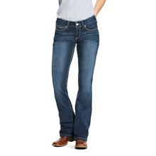 Women's R.E.A.L. Mid Rise Arrow Fit Stretch Shayla Boot Cut Jean