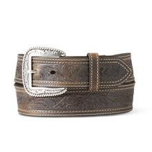 Tooled Double Stitched Belt