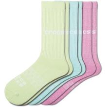 Socks Adult Twisted Yarn Crew Solid 3-Pack by Crocs in Rancho Cucamonga CA