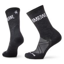 Athletic SMRTWL Logo Targeted Cushion Crew Socks by Smartwool