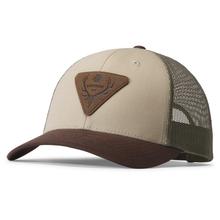 Elk Leather Patch Trucker Tan/Brown by LaCrosse in Redwood City CA