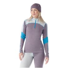 Women's Classic Thermal Merino Base Layer Colorblock 1/4 Zip by Smartwool in Gas City IN