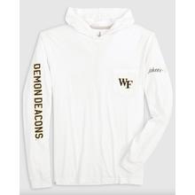 Men's Wake Forest Edison 2.0 T-Shirt Hoodie by Johnnie-O