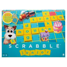Scrabble Junior Kids Crossword Board Game by Mattel