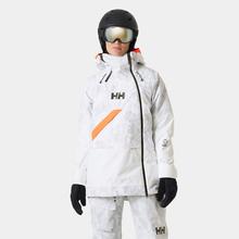 Women's Powchaser Asymmetric Ski Jacket by Helly Hansen in Houston TX
