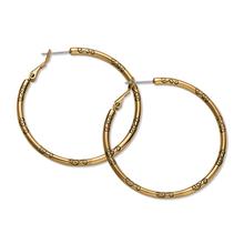 Large Hoop Charm Earrings by Brighton in Encinitas CA