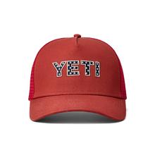 Star Badge Mid Pro Trucker Hat - Red by YETI