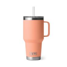 Rambler 35 oz Straw Mug - Lowcountry Peach by YETI in Durham NC