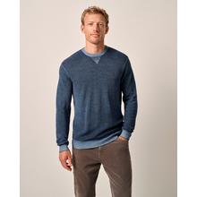 Mens Burgess Garment-Dyed Crewneck Sweater