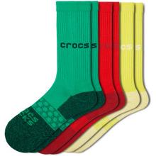 Socks Adult Crew Solid 3-Pack by Crocs in Athens OH