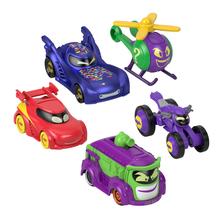 Fisher-Price DC Batwheels 1:55 Scale Vehicle Multipack, Batcast Metal Diecast Cars, 5 Pieces by Mattel