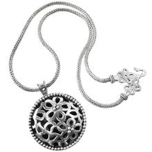 Bali Lacy Daisy Pendant Necklace by Brighton