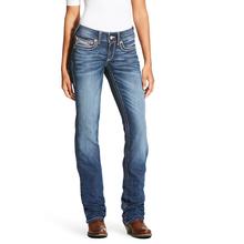 Women's R.E.A.L Mid Rise Cascade Stackable Straight Leg Jean by Ariat