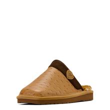 Mens Silversmith Square Toe Exotic Slipper