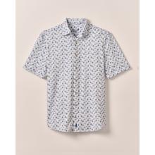 Mens Short Sleeve Hangin' Out Knit Button Up Shirt - Mendocino by Johnnie-O in Chicago IL