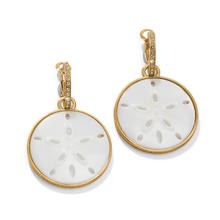 Del Mar Charm Hoop Earrings by Brighton