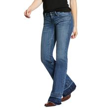 Women's Trouser Mid Rise Stretch Whitney Wide Leg Jean by Ariat