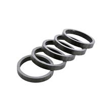 1-1/8" Matte Carbon Headset Spacer 5 Pack by Wheels Mfg