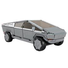 Mega Tesla Cybertruck Vehicle Collector Truck Construction Set by Mattel
