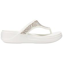 Women's  Monterey Diamante Wedge Flip by Crocs