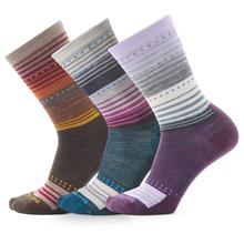 Everyday Stich Stripe Crew Socks Trio