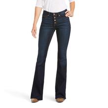 Women's R.E.A.L. High Rise Ophelia Flare Jean by Ariat in Durham NC