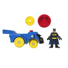Fisher-Price Imaginext Dc Super Friends Head Shifters Batman & Batmobile by Mattel