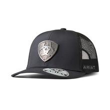 Mens Metal Shield Cap