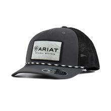 Men's Large logo patch cord cap by Ariat