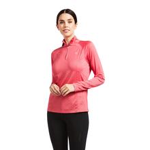 Women's Sunstopper 2.0 1/4 Zip Baselayer by Ariat in Rosman NC