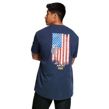 Men's Rebar Cotton Strong American Grit Graphic T-Shirt by Ariat in Concord NC