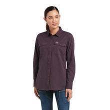 Women's Rebar Washed Twill Work Shirt by Ariat in San Ramon CA